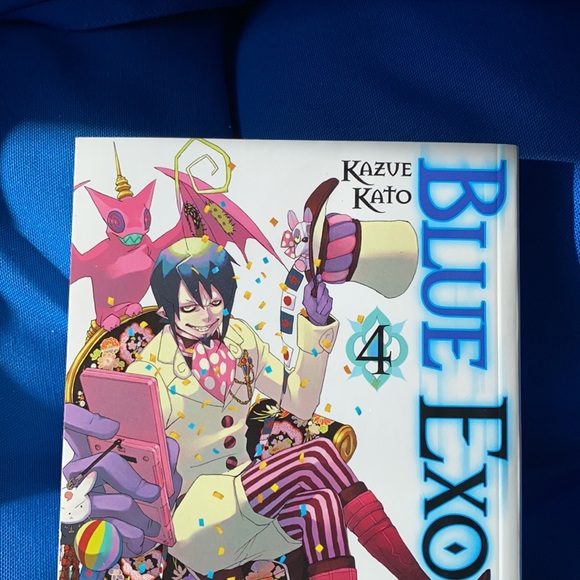 Anime Comic Blue Exorcist Volume 4 By Kazue Kato Funimation ExcellentCondition - Picture 5 of 11